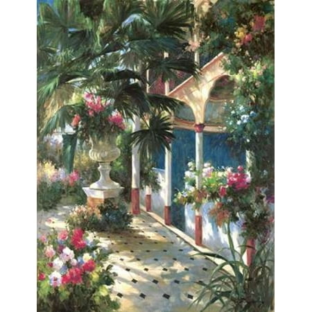 Garden Atrium l Rolled Canvas Art - Vera Oxley (11 x (Best Western Atrium Gardens)