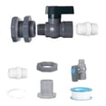thumbnail image 7 of Guczhu Rain Barrel Diverter Kit with 3/4 Inch Pvc Fittings, Hose Faucet Adapter for Rainwater Harvesting System, 7 of 7