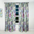 thumbnail image 2 of Designart 'Blossom Pink LI' Floral Curtain Panel, 2 of 5