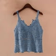 thumbnail image 2 of ZyeKqe Sweaters Vest for Women Hollow out Sleeveless Knit Top Lace V Neck Crochet Summer Tank Tops, 2 of 3