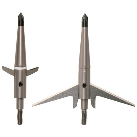 (Pack of 3) Crossbow Broadheads by Swhacker, 2-Blade 150 Grain 3