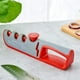 thumbnail image 2 of Afilador de Cuchillos 5 en 1, Pomo de Ángulo Ajustable, Tijeras de Cocina, Cuchillos de Acero, Herramienta de Afilado, Máquina de Molienda Manual de Diamantes de Tungsteno (Gris), 2 of 8