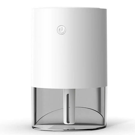 

Oblique Spray Humidifier 350Ml USB Household Night Light (White)