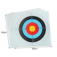thumbnail image 1 of Virtual Warehouse Shooting Training Bow And  Target Paper  Target Paper Target Stand Target Picture 60x60CM Recommended To Sell In Combination Of At Least Ten, 1 of 4
