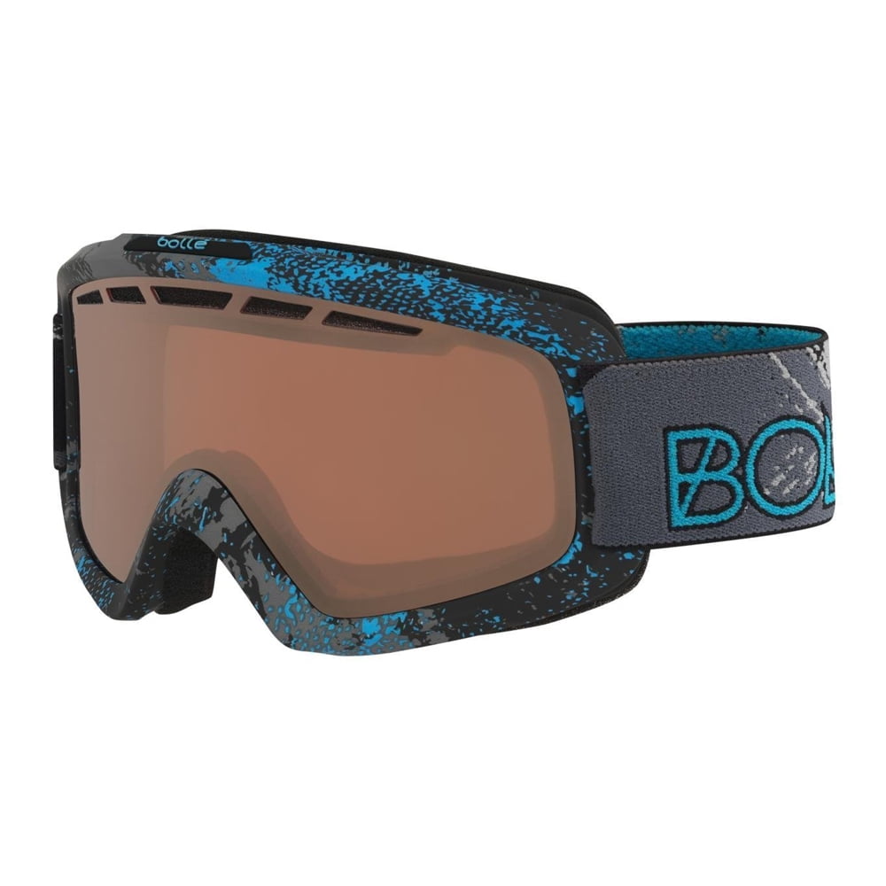 Bolle Winter Nova II Matte Blue Zenith Vermillion Gun 21685 Ski Goggles AF Lens by Bolle