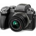 thumbnail image 2 of Panasonic LUMIX G7 Interchangeable Lens 4K Ultra HD Silver DSLM Camera with 14-42mm Lens, 2 of 7