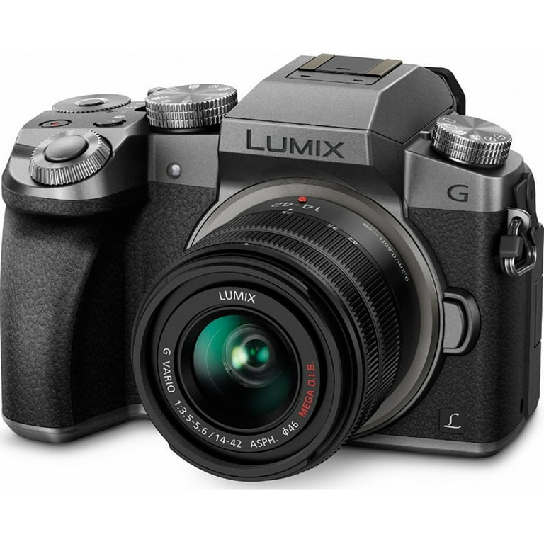 Panasonic LUMIX G7 Mirrorless Digital 4K Ultra HD Silver Panasonic LUMIX G7 Mirrorless Digital 4K Ultra HD Silver
