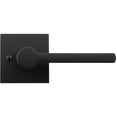 thumbnail image 2 of Vienna Door Lever with Square Rosette, Dummy (Non-Turning) Latch, Matte Black by Stone Harbor Hardware, 2 of 2