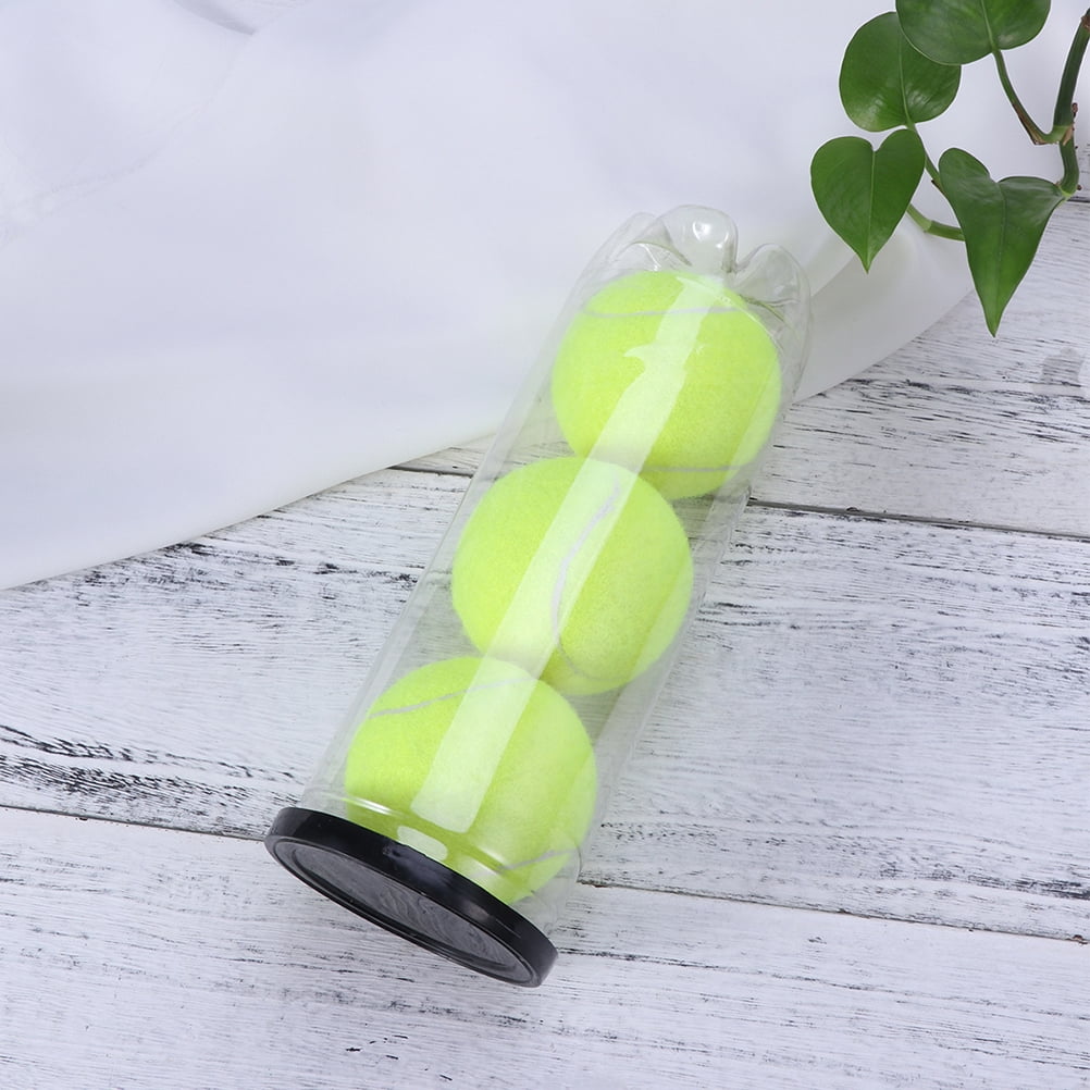 Greenadscape Cylindrical Tennis Ball Container Pvc For Outdoor Activities 9Pcs 8.3X3X3In