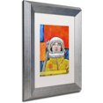 thumbnail image 2 of Trademark Fine Art 'Interstellar-inga' Canvas Art by Craig Snodgrass, White Matte, Silver Frame, 2 of 4
