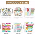 thumbnail image 2 of 6PCS Inspirational Letters Iron on Transfer Decals for Clothing You are Kind Brave Heat Transfer Stickers Patches for DIY Clothes Transfers for Hoodies T-Shirt Decoration Applique, 2 of 9