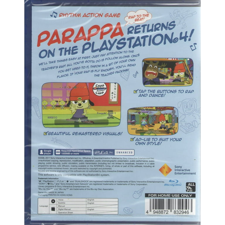PaRappa the Rapper 2 Box Shot for PlayStation 4 - GameFAQs