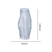 Wizard Silicone Mold Epoxy Resin Molds Scented Making Plaster Gypsum Mould Halloween Decorations Craft