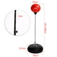 thumbnail image 5 of Nikou Adjustable Inflatable Reflex Punching Bag with Gloves, 7.28 lbs, Multicolor, 5 of 8