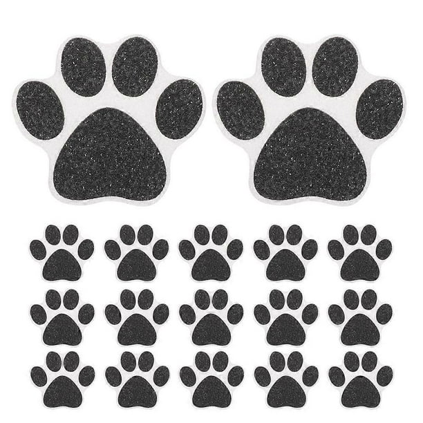 20pcs Non Slip Paw Print Floor Stickers, Self Adhesive Safety Decals for Bathtub, Kitchen & Smooth Surfaces, Easy Application for Home Use