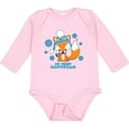 thumbnail image 3 of Inktastic My First Hanukkah with Fox and Snowflakes Boys or Girls Long Sleeve Baby Bodysuit, 3 of 5