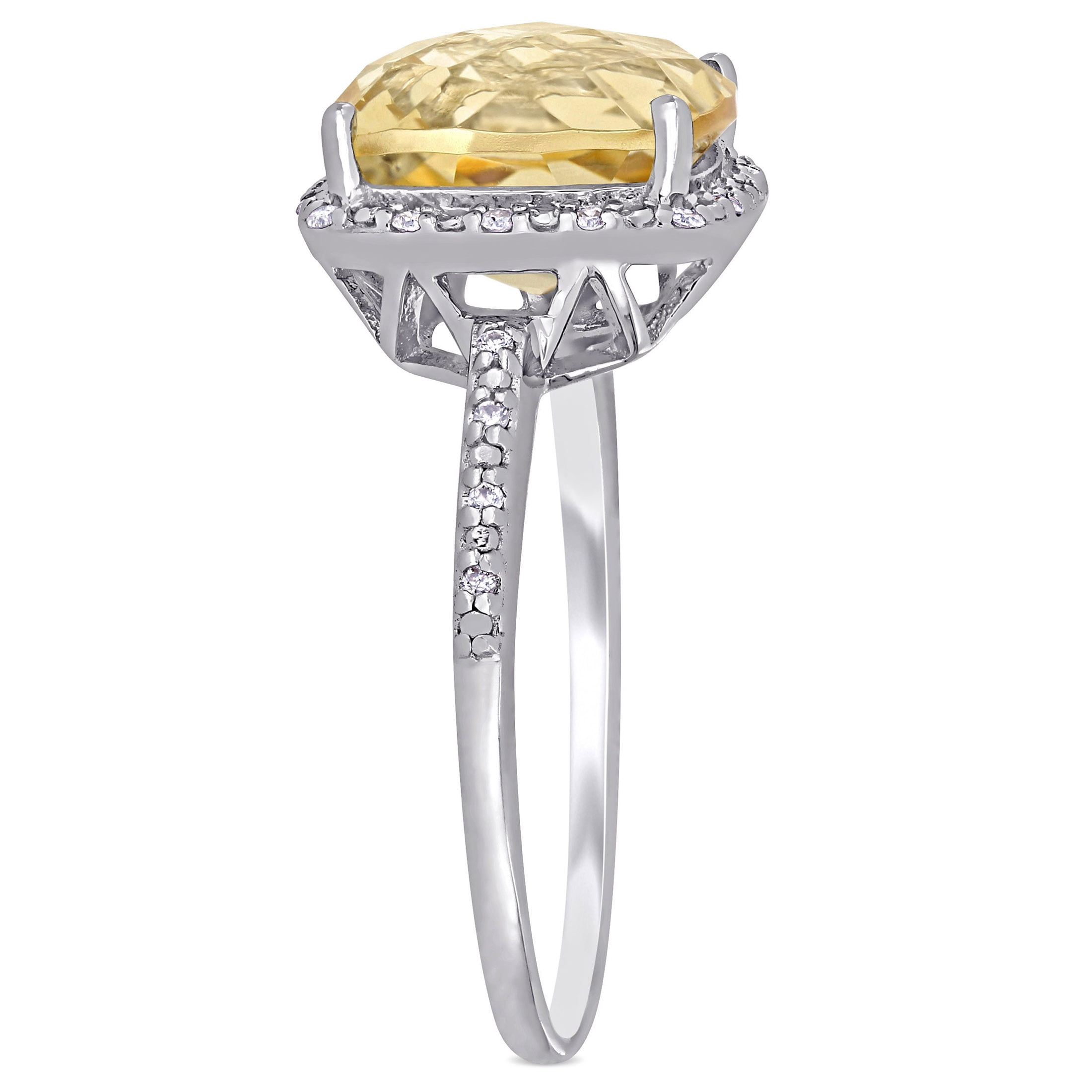 Everly Women's Citrine Sterling Silver Ring