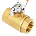 thumbnail image 4 of 1 Válvula De Bola De Tubo De Latón DN15 1/2 BSP Con Estructura Compacta, Protección Contra El óxido Para Aplicaciones De Cierre Y Control, 4 of 7