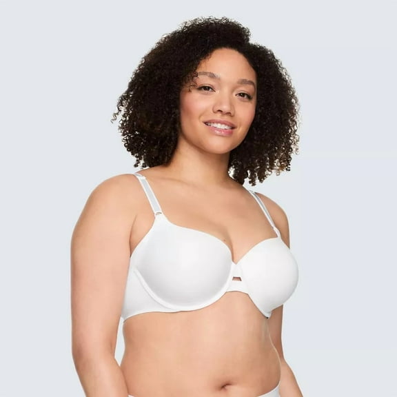 Simply Perfect by Warner's Women's Underarm Smoothing Underwire Bra TA4356, White, 36B