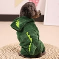 thumbnail image 3 of QWZNDZGR Pet Dog Clothes Soft Warm Fleece Hoodies Dogs Jumpsuits Clothing for Small Dogs Puppy Cats Sweaters Clothes, 3 of 6