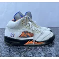 thumbnail image 1 of Ni - ke Ni - ke Mens Air Jordan 5 136027-148 White Basketball Shoes Sneakers Size 10.5, 1 of 5