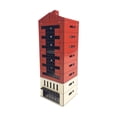 thumbnail image 3 of MERIGLARE Modèle de Construction Urbaine Simulation Compact Affichage de Bureau Modèle de Scène Miniature Style B, 3 of 8