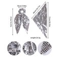 thumbnail image 3 of Blingbling Ribbon Sequins Hair Scrunchie for Women Teens Fashion Multiuse Hairband for Work and Social Gatherings, 3 of 9