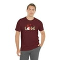 thumbnail image 6 of LOVE Gnome Valentines Day Short Sleeve Tee | Valentines Day Shirt | Leopard Gnome Shirt, 6 of 10