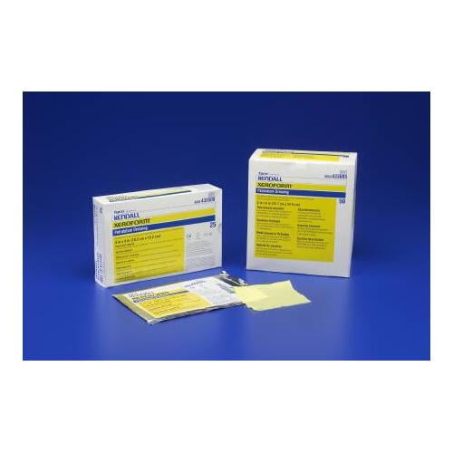 Impregnated Dressing Xeroform 4 Inch X 3 Yard Gauze Bismuth Tribromophenate Sterile Qty 6