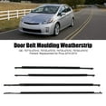 thumbnail image 2 of Car Window Molding Trim, Easy To Install Leaf Proof 75740-47010 4PCS  For Prius 2010 To 2015, 2 of 7