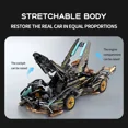 thumbnail image 3 of 1200+PCS 1:14 Rc Car Building Blocks Science Fiction Apollo Super Racing City Super Sports Car Bricks Vehicle Sets Technical Toy, 3 of 7