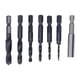 thumbnail image 2 of Hex Shank Combination Drill Tap M3, M4, M5, M6, M8, M10 3 En 1 Acero De Alta Velocidad Anti Oxidación Herramienta De Roscado De Tornillo De Perforación Para Hierro Fundido, 2 of 8