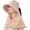 Khaki, variant on Women Wide Brim Sun Hat Summer Ponytail Safari Fishing Hats Visor Caps with Neck Flap UV Protection Packable