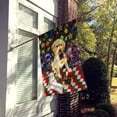 thumbnail image 2 of Carolines Treasures AMB1314CHF Santas Helpers Bas de Noël Drapeau Labrador Toile Taille Maison, 2 of 4