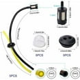 thumbnail image 3 of 5 Sets Universal Fuel Filter Kit, Sealing Tube, Lawn Mower Fuel Lines with Primer Bulb, for Grass Trimmer, Brush Cutter, Chainsaw Hedge Trimmer, 3 of 4