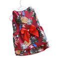 thumbnail image 3 of Ropa de playa hawaiana para perros, estampado de moda de verano, ropa para mascotas, camiseta Floral para perros pequeños, camisas para cachorros y gatos, chaleco, 3 of 5