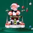 thumbnail image 4 of Naiovety Muñeco de Papá Noel para Navidad/Navidad, instrumento para jugar, regalo, decoración, Año Nuevo, sacudir la cabeza, cantar, adorno que Kits de decoración para fiestas No.03 Naiovety HA008653-03B, 4 of 6