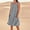 Dark Gray, variant on Women's Solid Color Casual Sleeveless Linen Loose Fitting Dress with Pockets Comfortable Breathable Summer Dress, Limited Time Offer Under 10 Dollars