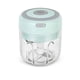 thumbnail image 1 of Green-Mini Mixer Blender Electric Chopper Small Mixer Garlic Press Mincer Chopper Vegetable Onion Cutter(250ml), 1 of 5