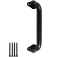 thumbnail image 1 of 10 Inch Metal Industrial Pipe Wall Handrail - Pipe Barn Door Pull Handle, Staircase Steps Handrail, 1 of 5