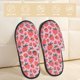 thumbnail image 2 of Balery Cartoon Strawberry Pantuflas de Casa de Felpa Silenciosas con Diseño Estampado, Zapatillas Cómodas Antideslizantes de Algodón para Interior-Medium, 2 of 8