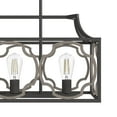 thumbnail image 4 of Hunter - Stone Creek 5-light Noble Bronze, Extra Large Chandelier, Dimmable, Rustic Style, Linear Shaped, for Bedrooms, Dining, Living Rooms - 19232, 4 of 10