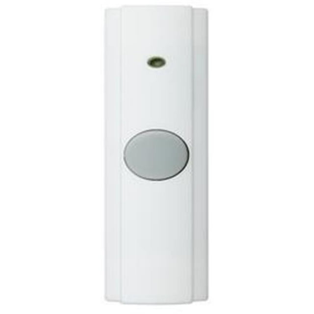 Broan-Nutone PB82WH Wireless Unlighted Pushbutton, White
