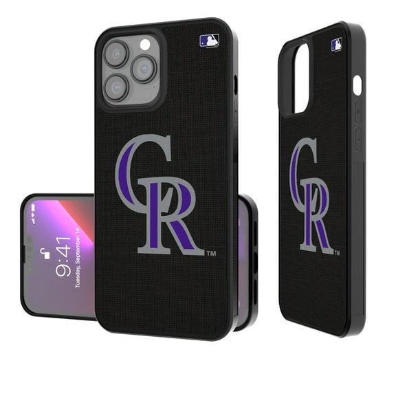 Colorado Rockies iPhone Solid Design Bump Case