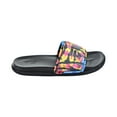 thumbnail image 2 of Fila Drifter Lux Tie Dye Women's Slide Sandals Black-Multi 5sm01539-990, 2 of 6