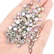 thumbnail image 5 of FloreceBien Diamantes de imitación de tamaño mixto con parte trasera plana, gemas de cristal redondas sin fijación por calor, cuentas de piedra de cristal para cara, uñas, ropa, zapatos, bolsos,, 5 of 5