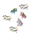 thumbnail image 3 of pentagrama baby shower fiesta decoración Rosado Yuyangstore Feliz cumpleaños globos, 3 of 8