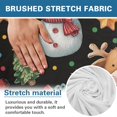 thumbnail image 7 of SCRAWLGOD Christmas Tree Snowman Elk Black Recliner Cover Stay in Place, 4 Pieces Dog Chair Cover Furniture Protector with Pocket, Washable Ideal Recliner Slipcovers for Pets, 7 of 7