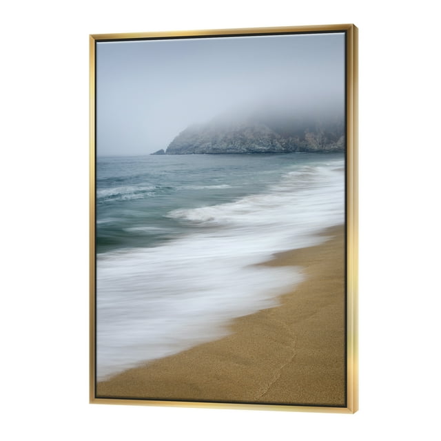 Gray Whale Cove - Nautical & Coastal Framed Canvas
