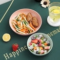 thumbnail image 7 of opvise Dinner Plate Solid Color Smooth Surface Easy Cleaning Microwave Safe Food Grade Tableware Round Shape Food Plate Home Anti-Slip Base Dinner Dish White, 7 of 7